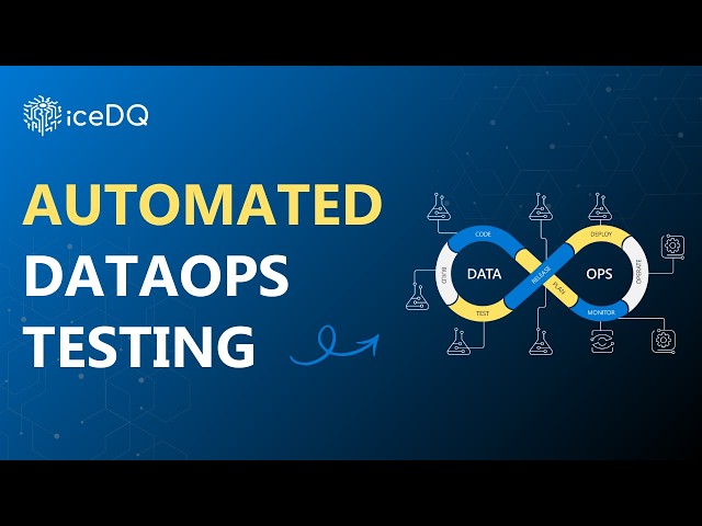 DataOps Automation with iceDQ: ETL & Big Data Testing, Data Migration & Production Monitoring