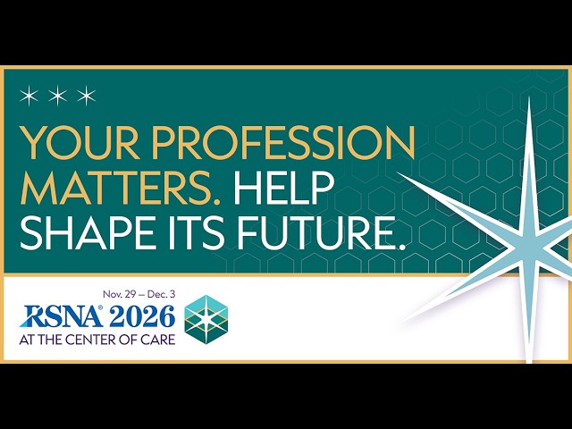 Don't Miss The Most Important Week in Radiology