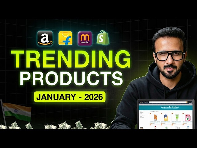 Best Selling Trending Products January 2026 ✅ Ecommerce Business 💼 Amazon, Flipkart & Meesho