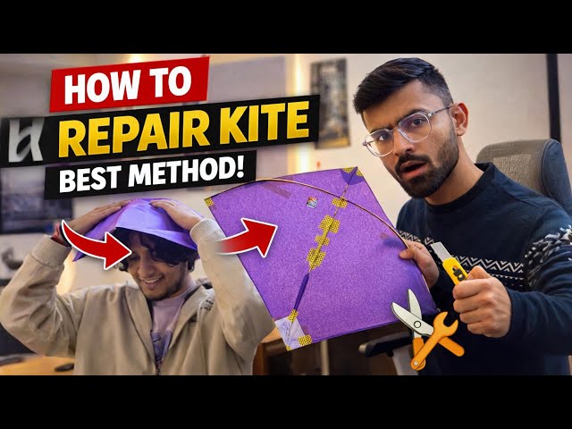 How to Repair a Kite Properly | Best Method Explained
