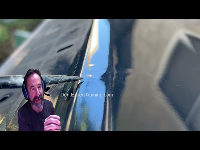 Short excerpt of a training video I'm editing for Intermediate Paintless Dent Repair Technicians.