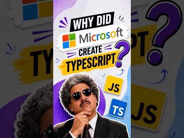 Why Was TypeScript Created? 🤯 TypeScript vs JavaScript Explained in Hindi