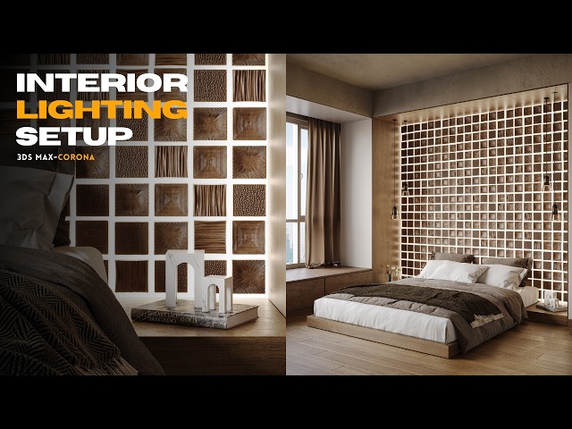 How To Create Realistic Lighting with Sun Quickly in 3ds Max & Corona | 3D Tutorial (No Audio)