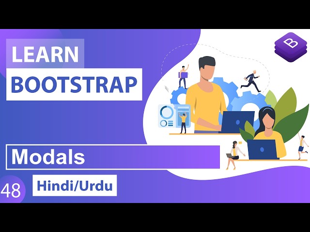 Bootstrap Modal Plugin Tutorial in Hindi / Urdu