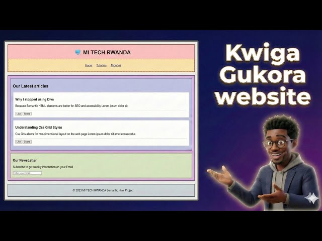 Gukora website   Kwiga Programming mukinyarwanda #mitechrwanda #webdevelopment
