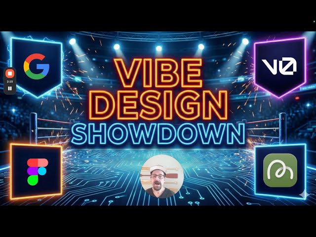 I Tested 4 AI Vibe Design Tools: Stitch vs Figma vs MagicPath vs v0 (2026 Showdown)