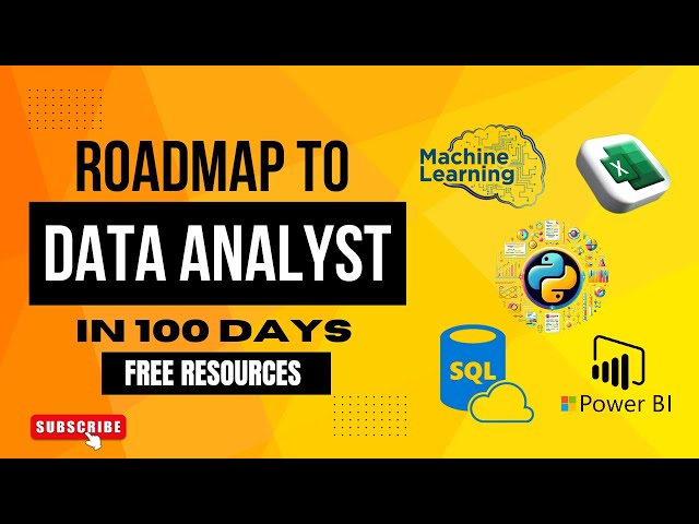Data Analyst : 100 Days Complete Roadmap with Free Resources 2024