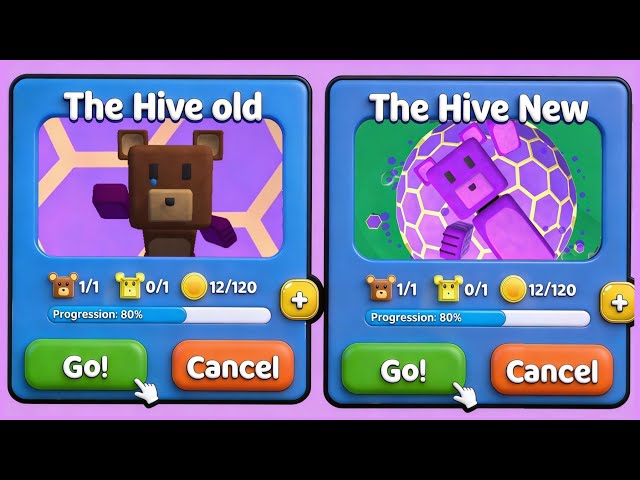 The Hive Old vs New Version 🐻 Super Bear Adventure Gameplay Walkthrough