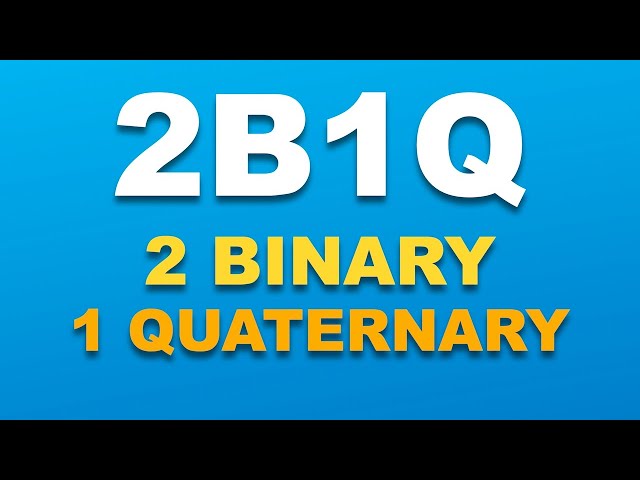 2B1Q Encoding Explained | 2 Binary 1 Quaternary