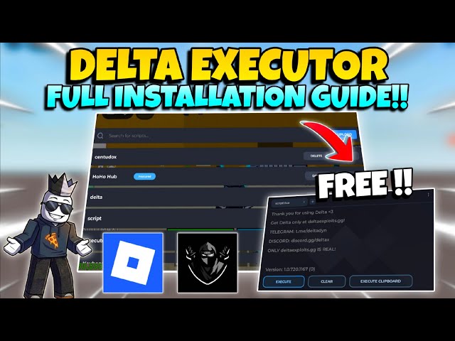 New Update Delta Executor Andriod Mobile - Best Roblox Executor On Mobile