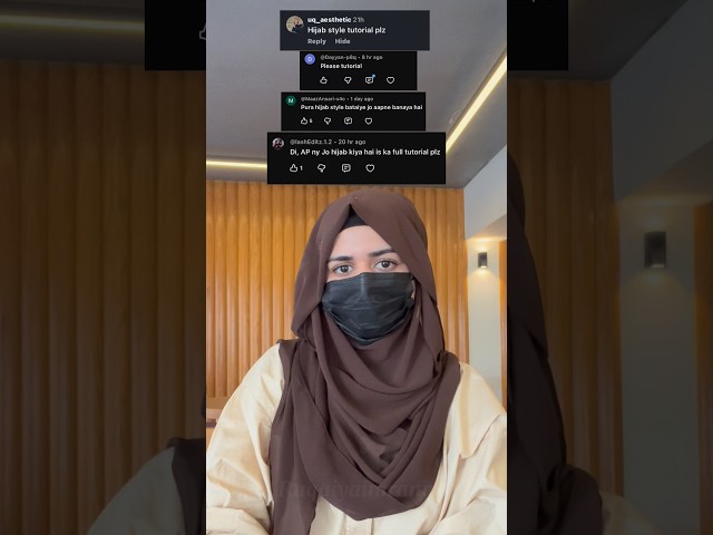 Easy hijab style | open style hijab tutorial for eastern and western outfits