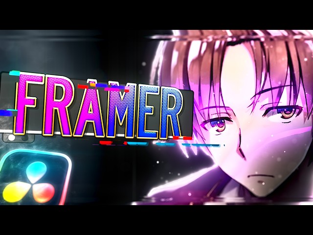 How to use FRAMERS | Davinci Resolve 21