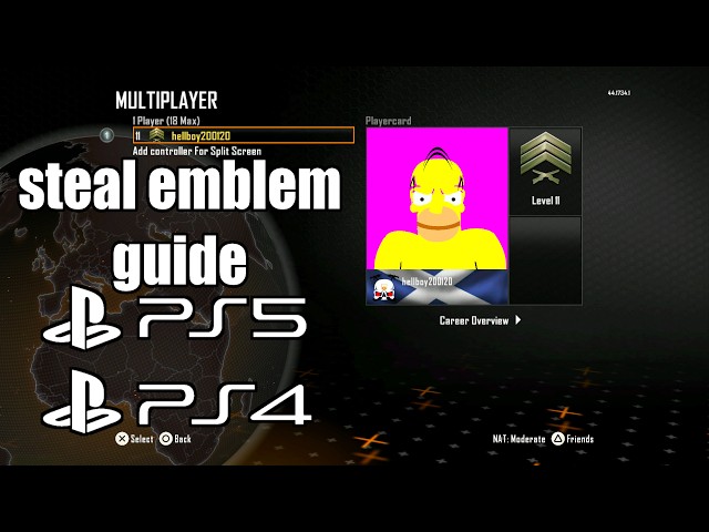 how to get any emblem you want in black ops 2 multiplayer.