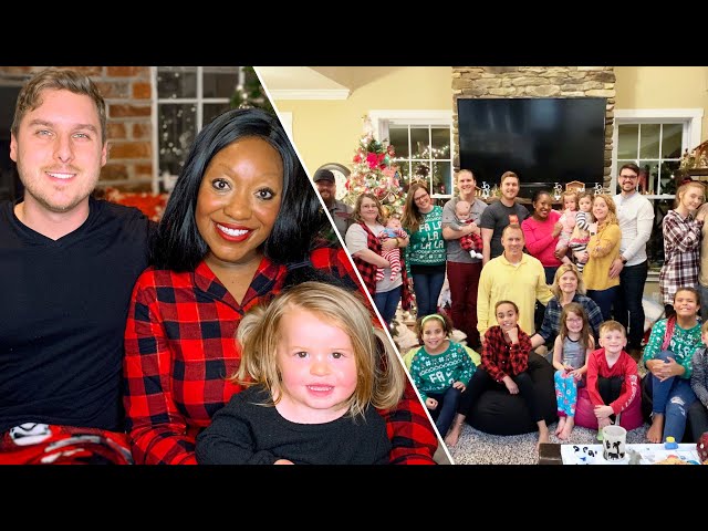 Christmas with our Big Fat Multiracial Family 👨‍👩‍👧 (Biracial Family Vlog)