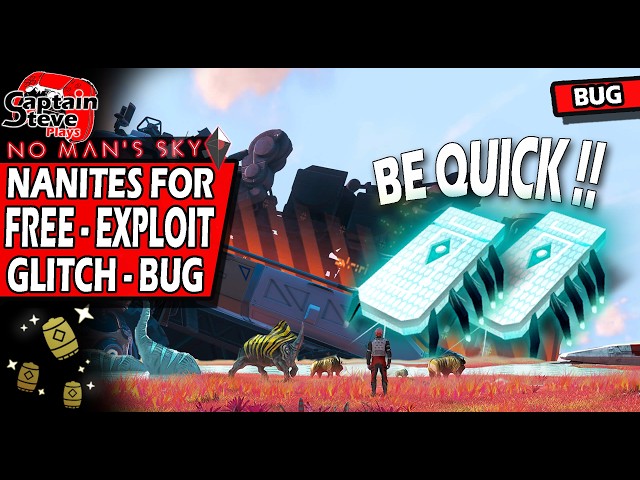 No Man's Sky Remnants 6.23 - Loads Of Nanites For Free Glitch Exploit - Hurry This Will Get Fixed !!