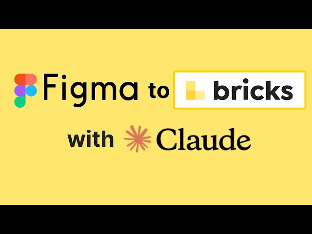 Figma to Bricks Builder...with AI Agents.
