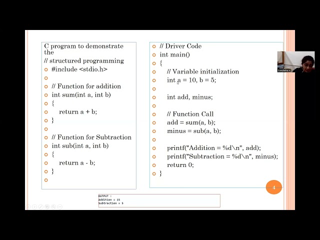 Structured & Unstructured Programming in C