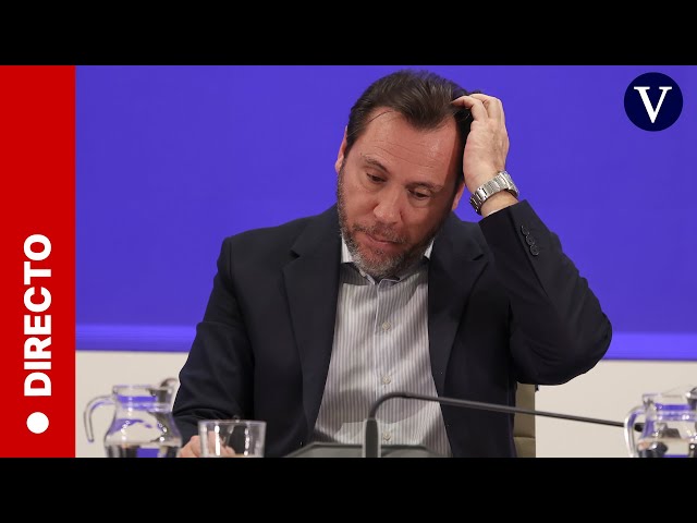 DIRECTO: Rueda de prensa de Oscar Puente para esclarecer los hechos del accidente en Adamuz