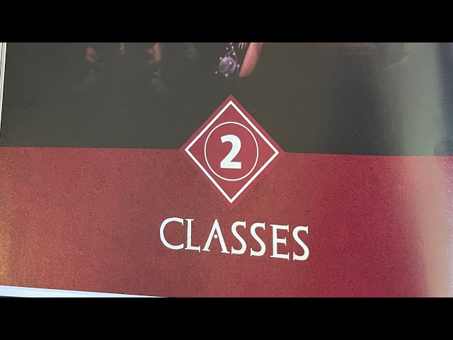 ACKS- Chapter 2- Core Classes