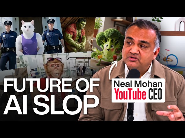 YouTube CEO on AI Slop and the Algorithm (Full Conversation)