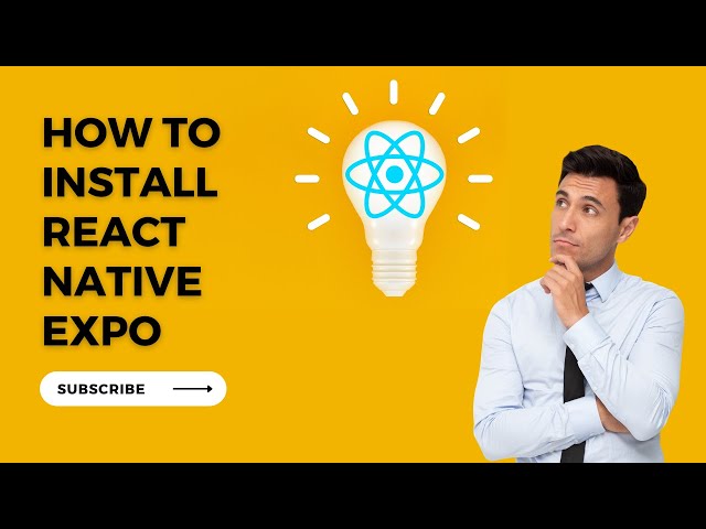 Install React Native Expo (Window)