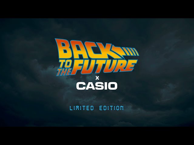 CASIO X Back To The Future
