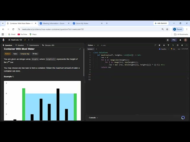 8 AM | Master 150 NeetCode Problems | Week 3 | Day 2