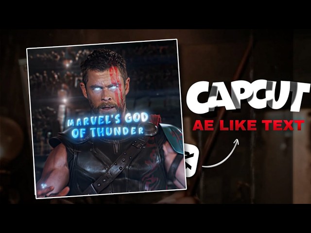 AE like text Tutorial | Capcut