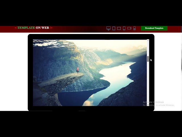 College Parallax Website Template