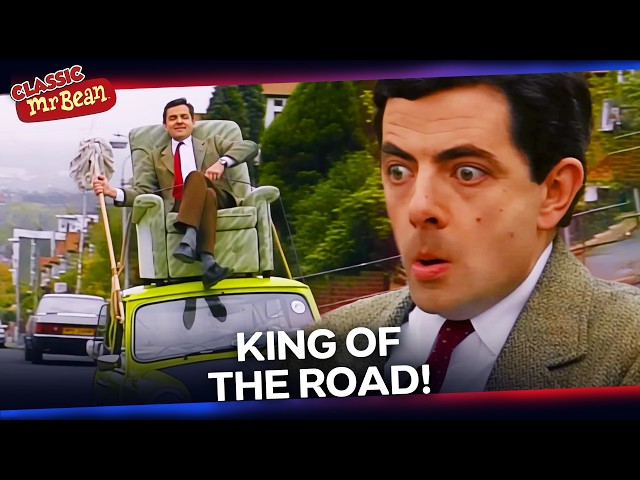 Bean's First Class Drive | Classic Mr Bean