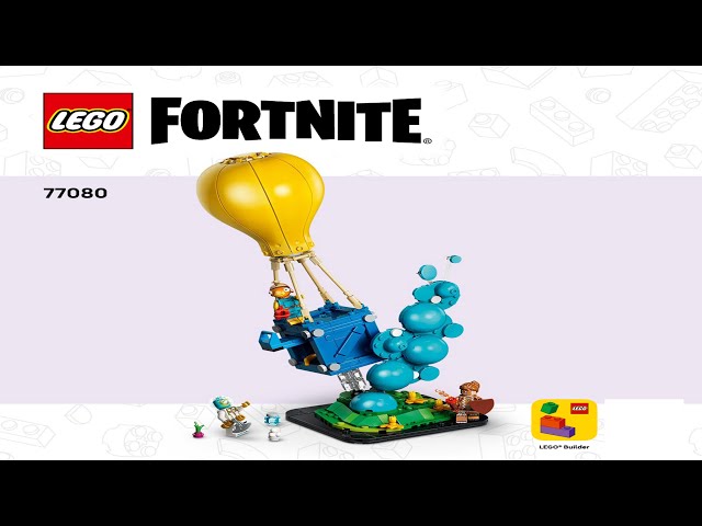 LEGO Instructions - Fortnite - 77080 - Supply Drop