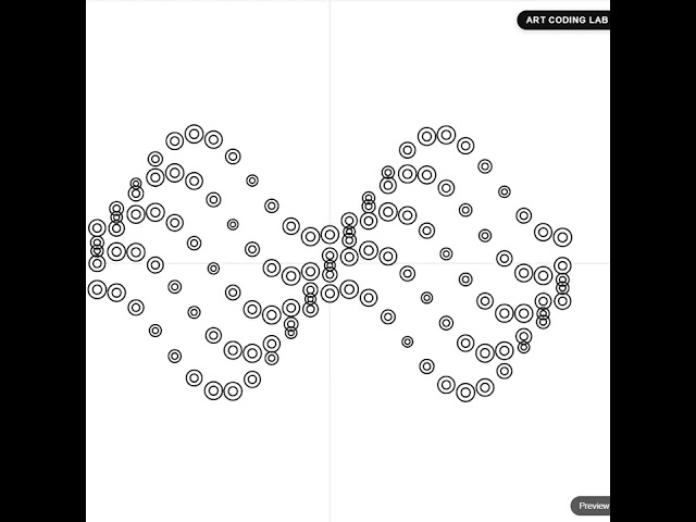 Wave Particle Field - Learn creative coding with ArtCodingLab