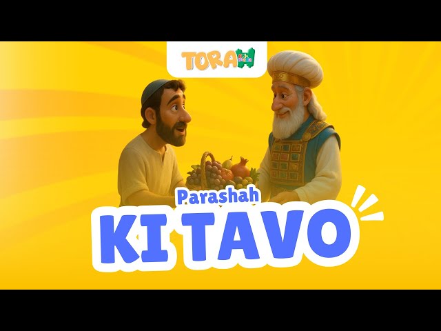 TORAH ANIMADA | PARASHAT KI TAVO | KIDS | 5785
