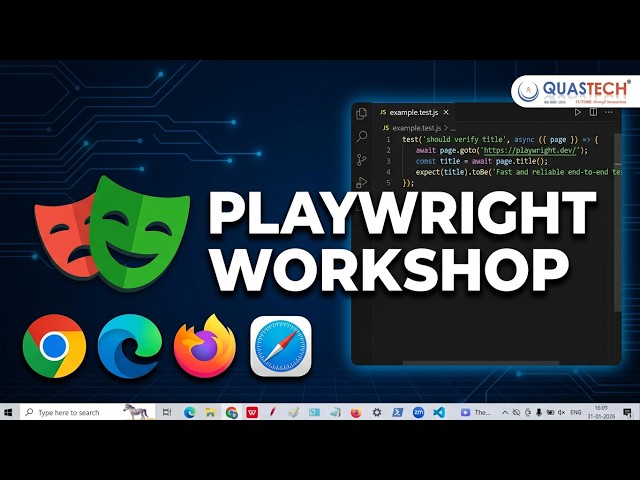 🎭 Playwright Automation Testing Workshop