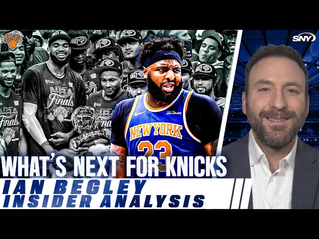 Ian Begley on Mitchell Robinson “pushing to play” for Knicks in Game 1 of NBA Finals | SportsNite