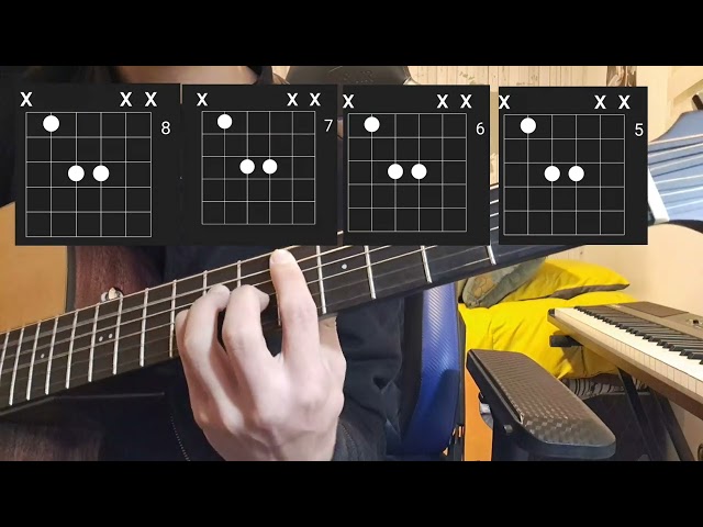 La Torre de Babel -Los Tres Tutorial (Guitarra Ritmica A.Henríquez)