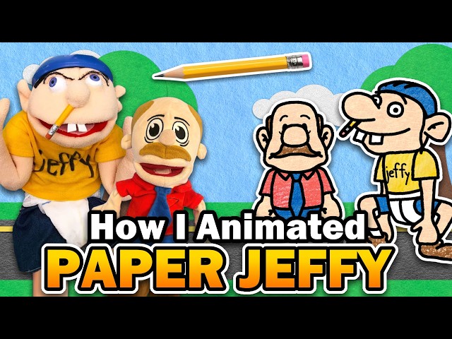 How I Animated Paper Jeffy! (Behind The Scenes)