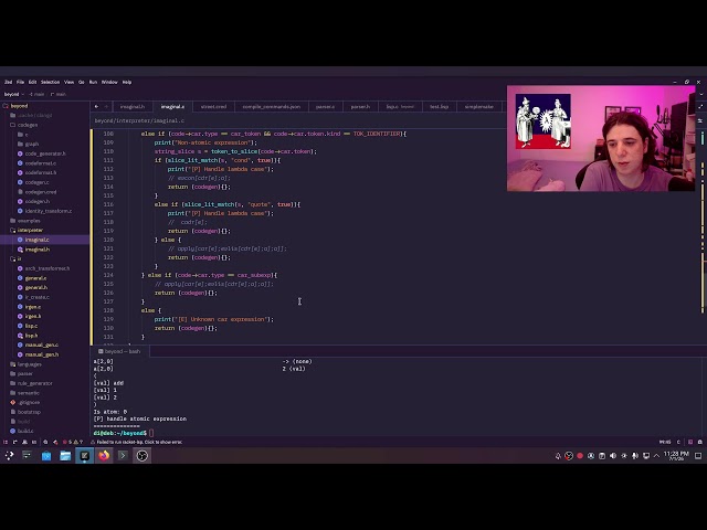 exploring programming languages & building a lisp interpreter