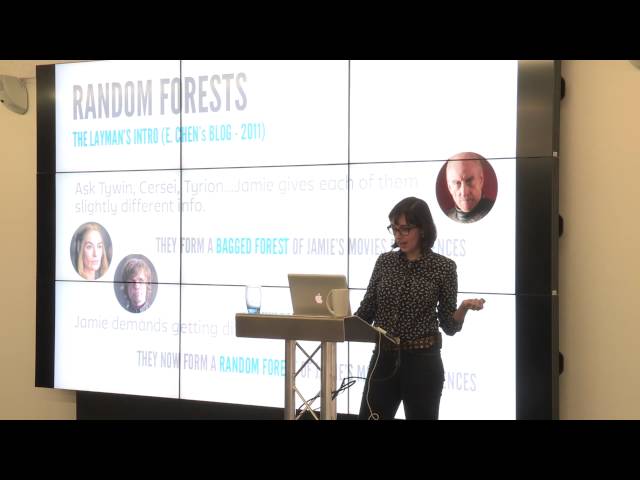 Linda Uruchurtu: A Beginner's Guide to Random Forests - R vs Python | PyData London 2014