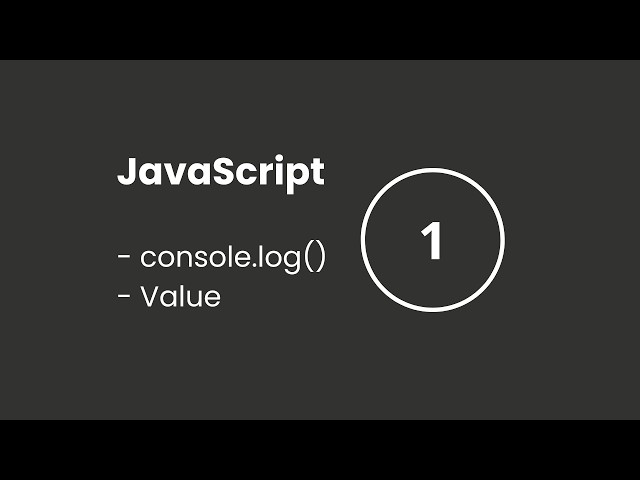 JavaScript Introduction | Lesson-1