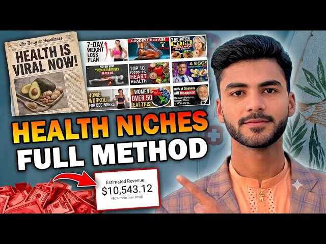 How to Start a Faceless Health YouTube Channel Using AI | Secret Viral Niche with High RPM 💰