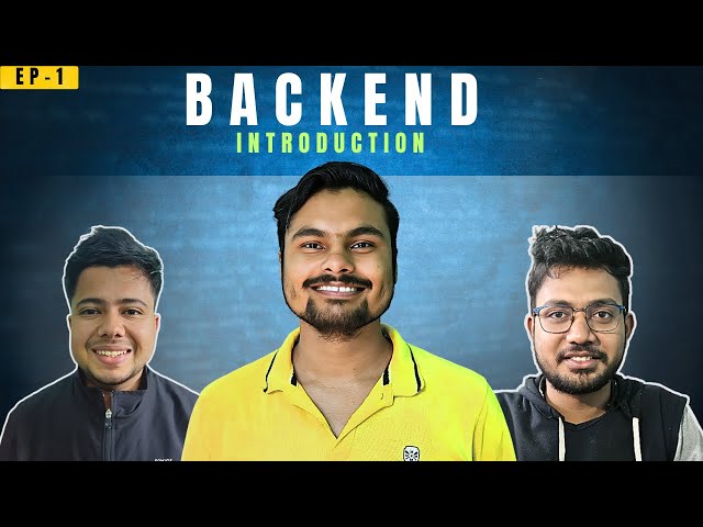 Backend Development Roadmap 2026 | Node.js & Express.js Full Course Introduction | Make First Server