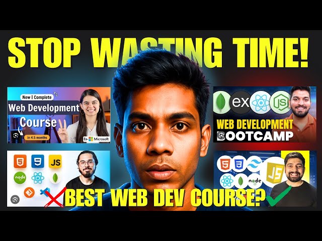 Best Web Development Course 2025🔥 | Free vs Paid (Honest Truth)