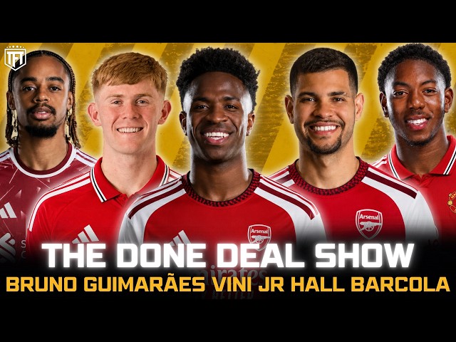 Man Utd WANT Hall✅ Bruno Guimarães To Arsenal BID🔜 Vini Jr BLOW❌ Chelsea Are FINISHED? 😬