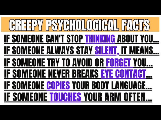 50 Weird Psychology Facts About Life and Human Behavior That Will Blow Your Mind