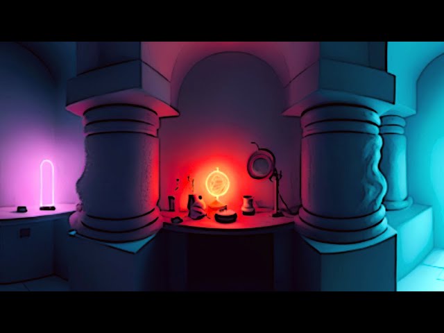 360° Liminal Space Alchemy Tower