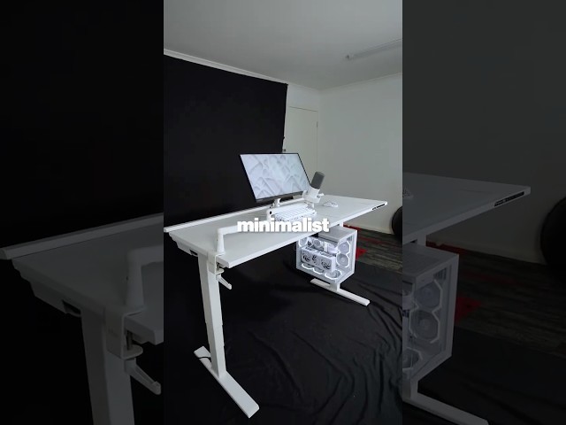 I Built A Minimalist Gaming Setup!