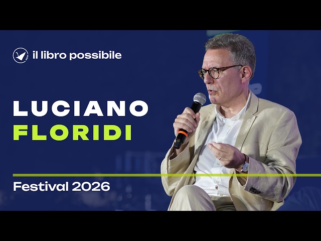 Luciano Floridi at Libro Possibile 2026