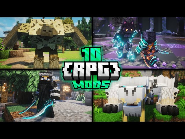 Top 10 Minecraft RPG Mods (Forge/Fabric 1.20.1)