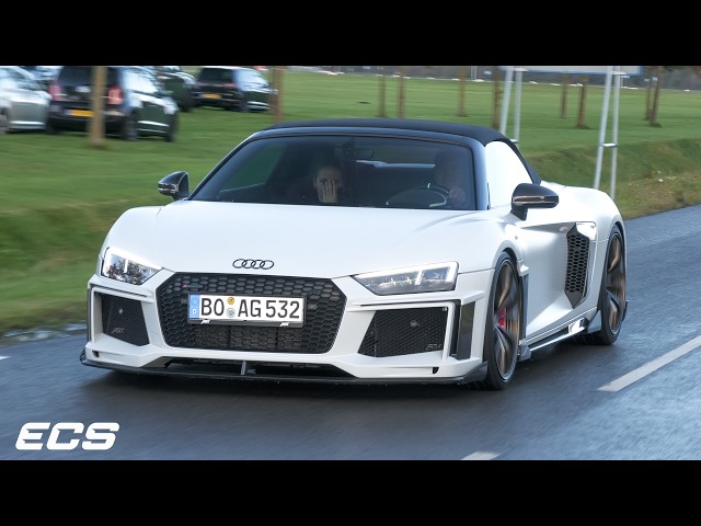 Modified Cars Leaving a Car Show !